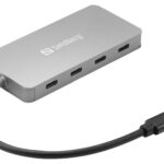 Parveidotājs Sandberg  136-41 USB-C to 4 x USB-C Hub 