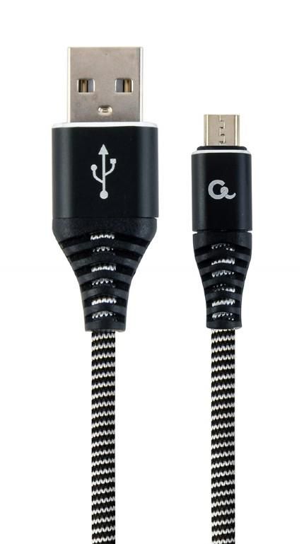 Cable Gembird CABLE USB2 TO MICRO-USB 1M/CC-USB2B-AMMBM-1M-BW