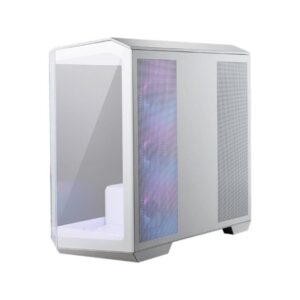 Computer case MSI  Case||MidiTower|Case product features Transparent panel|Not included|MicroATX|Colour White|MAGPANOM100RPZWHITE 