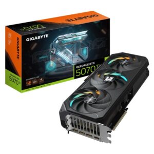 Graphic card / Video cards Gigabyte  Graphics Card||NVIDIA GeForce RTX 5070 Ti|16 GB|GDDR7|256 bit|PCIE 5.0 16x|1xHDMI|3xDisplayPort|N507TGAMINGOC-16GD1.0 