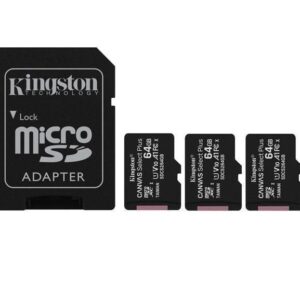 Other Computer Accessory Kingston  MEMORY MICRO SDXC 64GB UHS-I/3PACK SDCG4/64GB 