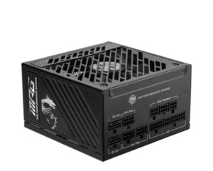 Power Supply MSI  Power Supply||MPG A1000GS PCIE5|1000 Watts|Efficiency 80 PLUS GOLD|MPGA1000GSPCIE5 