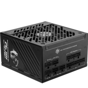 Toiteplokk MSI  Power Supply||MPG A1000GS PCIE5|1000 Watts|Efficiency 80 PLUS GOLD|MPGA1000GSPCIE5 