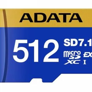 Cita datorprece ADATA  MEMORY MICRO SDXC 512GB SD7.1/UD512GEX3L1-C 