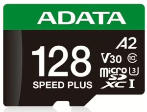 Kitas kompiuterio priedas ADATA  MEMORY MICRO SDXC 128GB UHS-I/UD128GUI3V30A2SP-RA1 