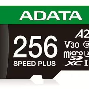 Cita datorprece ADATA  MEMORY MICRO SDXC 256GB UHS-I/UD256GUI3V30A2SP-RA1 