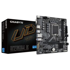 Motherboard for Intel processors Gigabyte  Mainboard||Intel B760 Express|LGA1700|Micro-ATX|Memory DDR5|Memory slots 2|B760ME1.0 