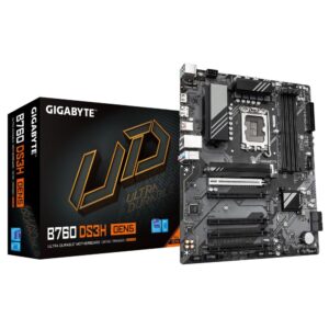 Motherboard for Intel processors Gigabyte  Mainboard||Intel B760 Express|LGA1700|ATX|Memory DDR5|Memory slots 4|B760DS3HGEN5 