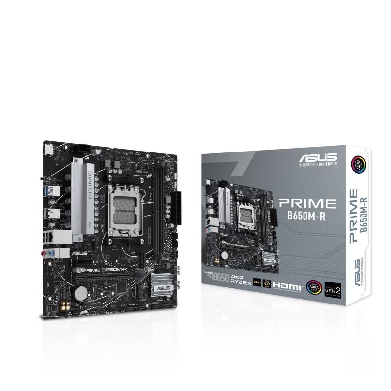 AMD protsessori emaplaat Asus MB AMD B650 SAM5 MATX/PRIME B650M-R