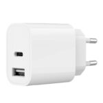 Lādēšanas ierīces un kabeļi Gembird  CHARGER USB UNIVERSAL WHITE/2P TA-UC-2AC12-01 
