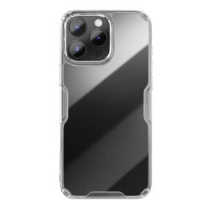 Nugarėlės dėklai Nillkin  Nillkin Nature Pro Case for iPhone 16 Pro - transparent and white 