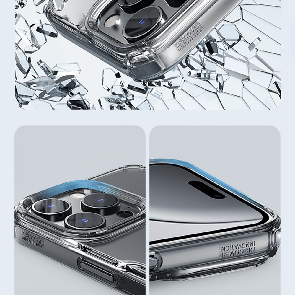 Tagakaaned Nillkin Nillkin Nature Pro Case for iPhone 16 Pro - transparent and white