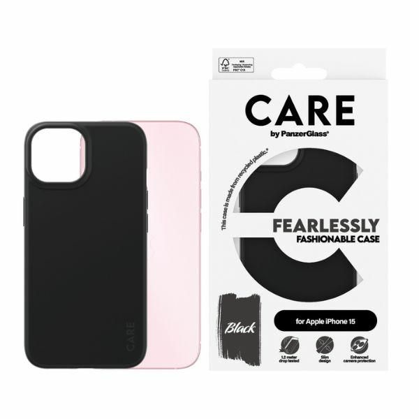 Tagakaaned Panzer Glass CARE by PanzerGlass Fearlessly Fashionable Case for iPhone 15 - Black
