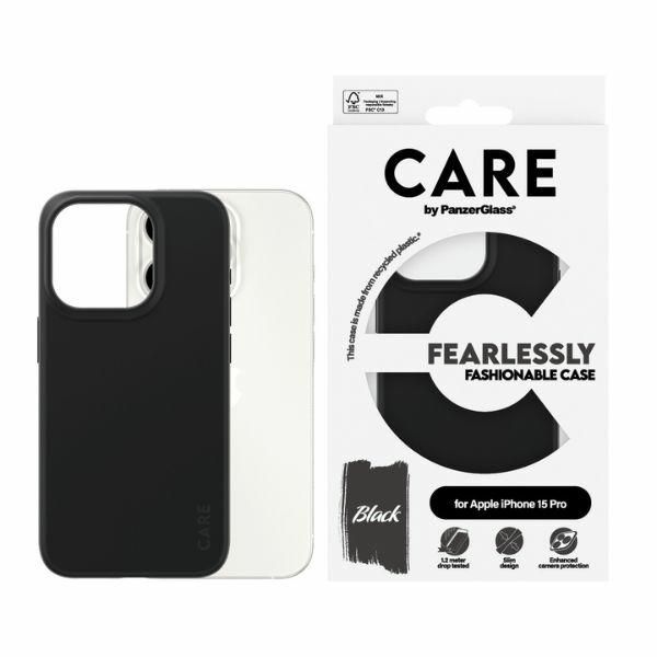 Tagakaaned Panzer Glass CARE by PanzerGlass Fearlessly Fashionable Case for iPhone 15 Pro - Black