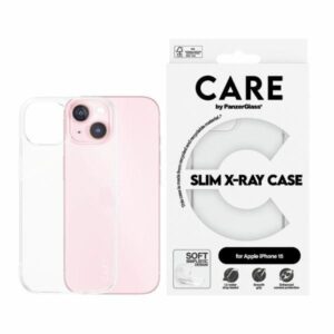 Aizmugurējais vāciņš Panzer Glass  CARE by PanzerGlass Slim X-Ray Case for iPhone 15 - Clear 