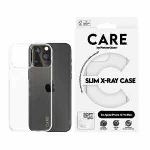 Aizmugurējais vāciņš Panzer Glass  CARE by PanzerGlass Slim X-Ray Case for iPhone 15 Pro Max - Clear 