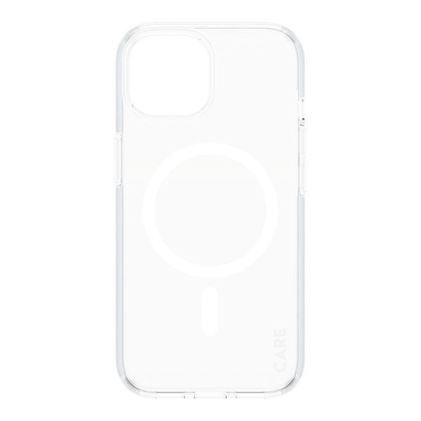 Back panel cover Panzer Glass CARE by PanzerGlass Urban Combat Case MagSafe for iPhone 15 - White