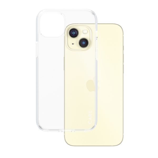 Back panel cover Panzer Glass CARE by PanzerGlass Urban Combat Case for iPhone 15 Plus - Clear