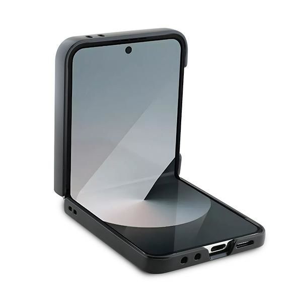 Back panel cover BMW BMW Carbon Tricolor Case for Samsung Galaxy Z Flip 6 - Black