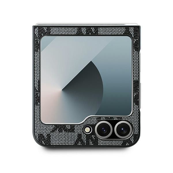 Back panel cover DKNY DKNY Checkered Pattern Printed Stripes case for Samsung Galaxy Z Flip 6 - black