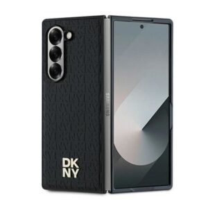 Nugarėlės dėklai DKNY  DKNY Repeat Pattern Stack Logo Case for Samsung Galaxy Z Fold6 - Black 