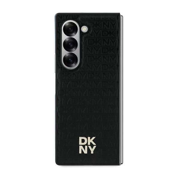 Nugarėlės dėklai DKNY DKNY Repeat Pattern Stack Logo Case for Samsung Galaxy Z Fold6 - Black