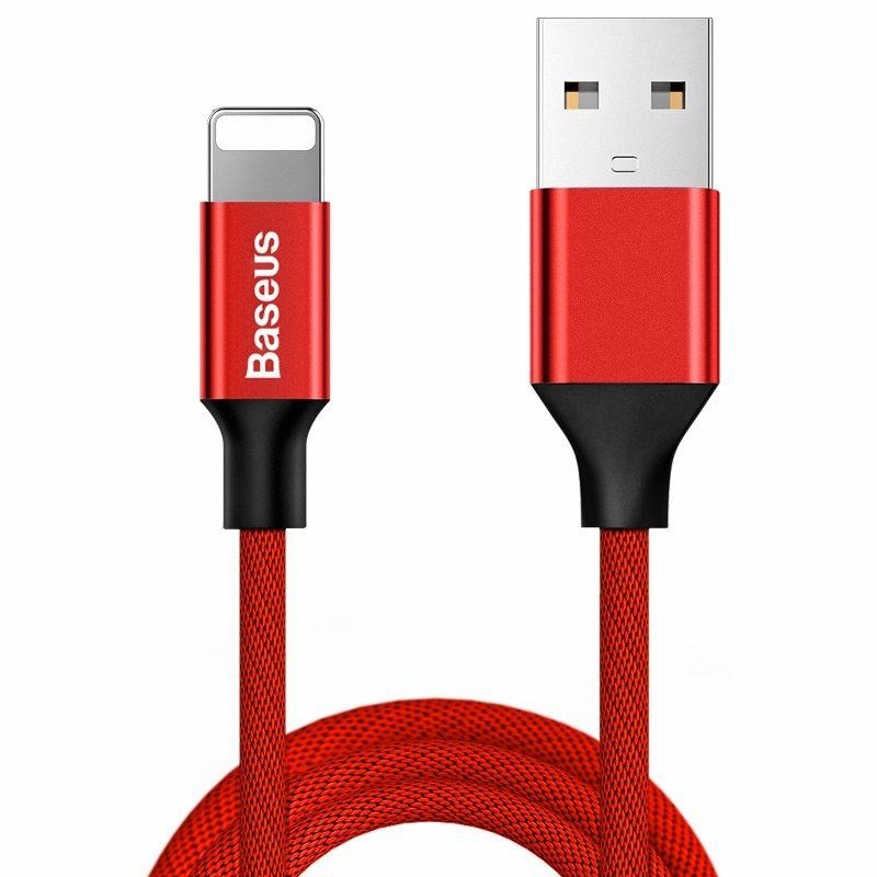 Cable Baseus Baseus Yiven Lightning Cable 180 cm 2A (red)