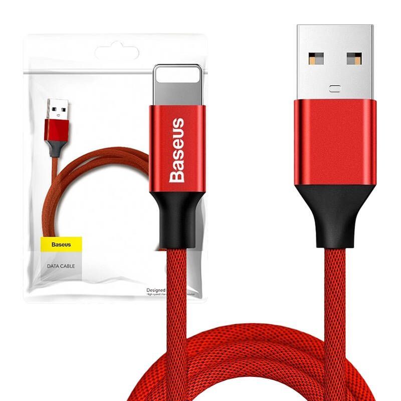 Cable Baseus Baseus Yiven Lightning Cable 180 cm 2A (red)