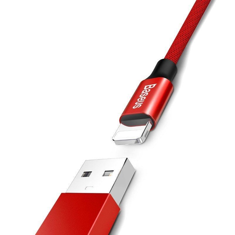 Cable Baseus Baseus Yiven Lightning Cable 180 cm 2A (red)