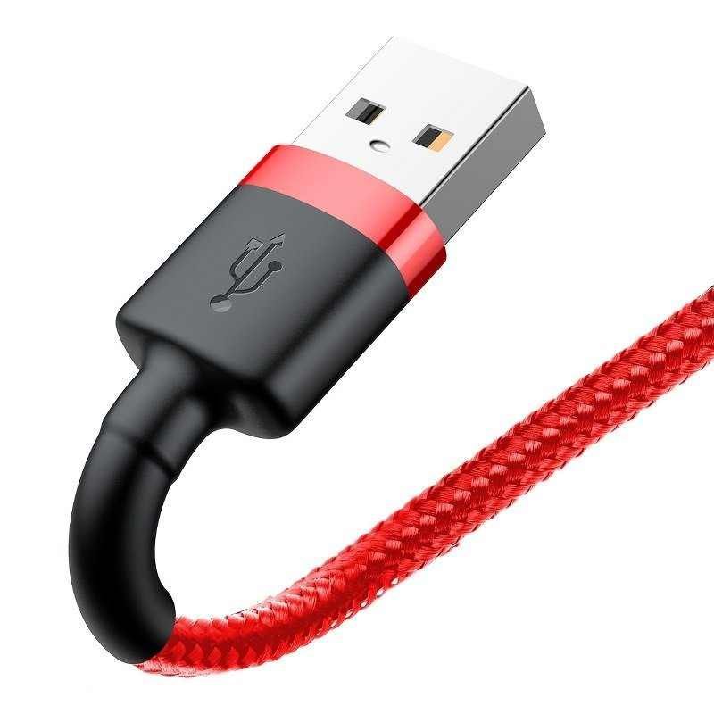 Cable Baseus Baseus Cafule USB Lightning Cable 2,4A 0,5m (Red)