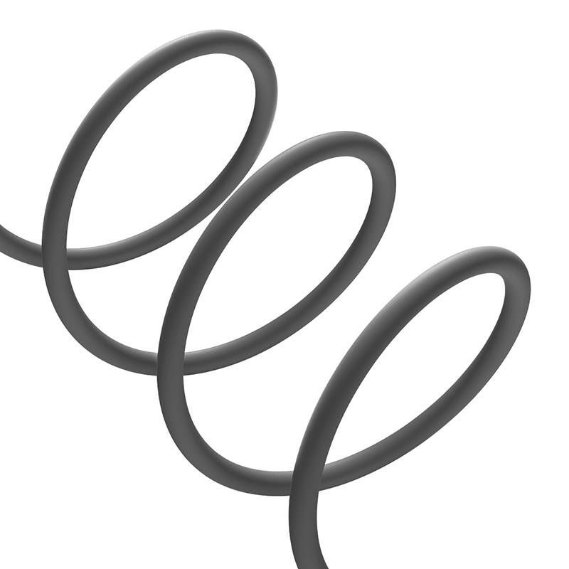 Cable Baseus Baseus Jelly cable USB to Lightning, 2,4A, 1,2m (black)