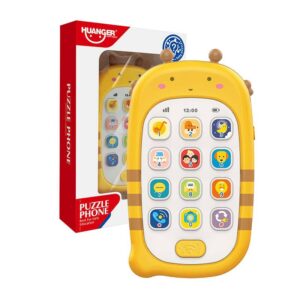 Kitas telefono priedas Huanger  Huanger HE0536 toy phone with recording function (yellow) 