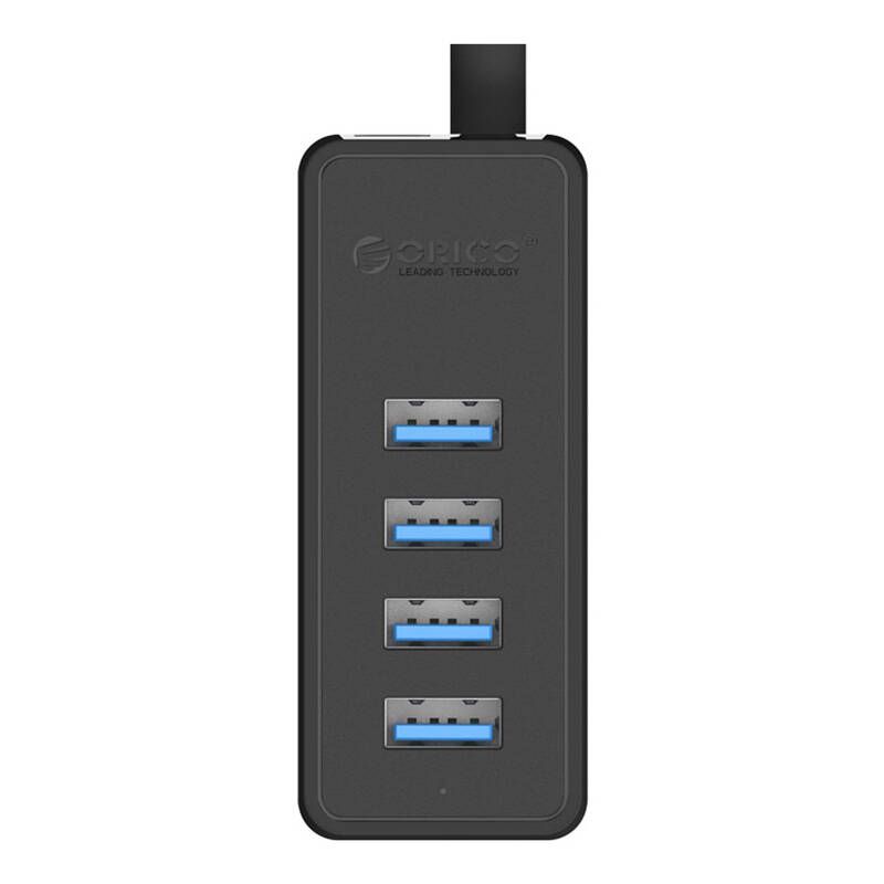 Muu telefoni lisavarustus Orico Orico W5P-030 USB to 4x USB 3.0 Hub Adapter (black)