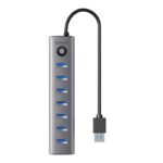 Other Phone Accessory Orico  Orico CL7U USB-C to 7x USB 3.0 Hub Adapter (gray) 