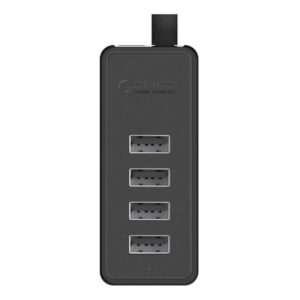 Other Phone Accessory Orico  Orico W5P-30 USB to 4x USB 2.0 Hub Adapter (black) 