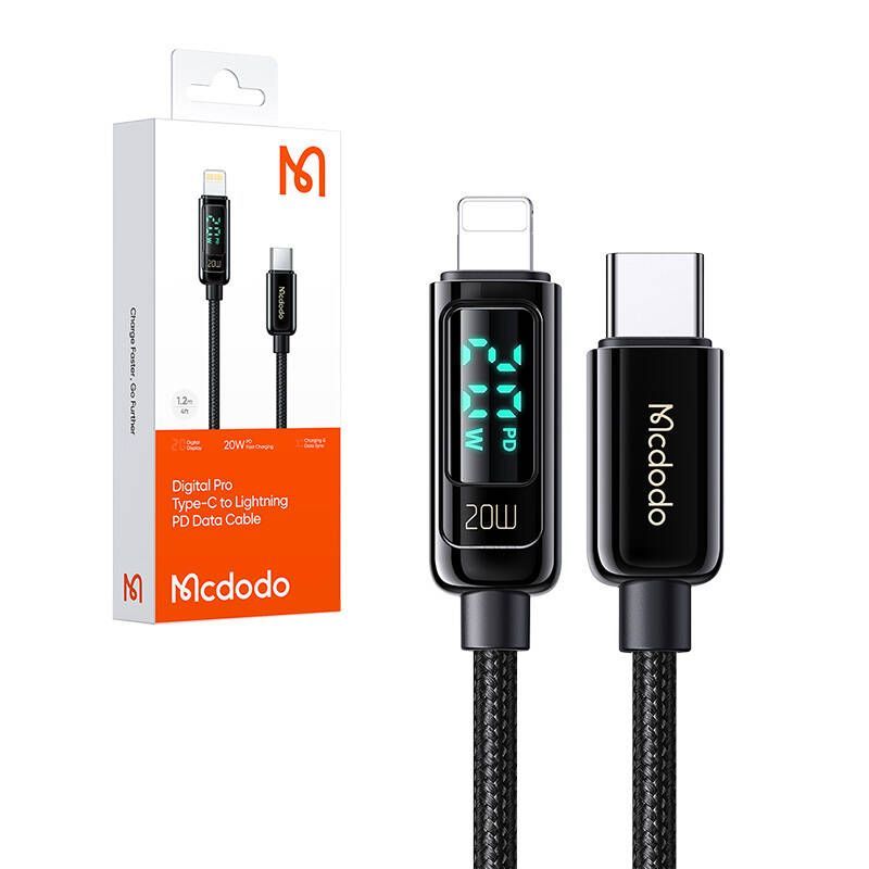 Cable Mcdodo Mcdodo CA-8810 USB-C to Lightning cable, 36W, 1.2m (black)