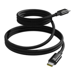 Cable Baseus  Baseus Tungsten Gold Charging Cable USB-C to USB-C 100W 1m (black) 