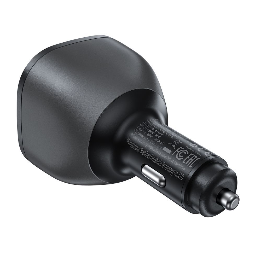 Adaptrid Acefast Acefast B14 car charger 165W 2x USB-C 1x USB-A - black