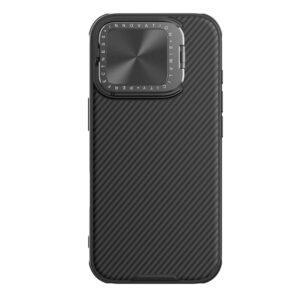 Aizmugurējais vāciņš Nillkin - Nillkin CamShield Prop Case for iPhone 16 Pro Max with Camera Cover and Stand - Black