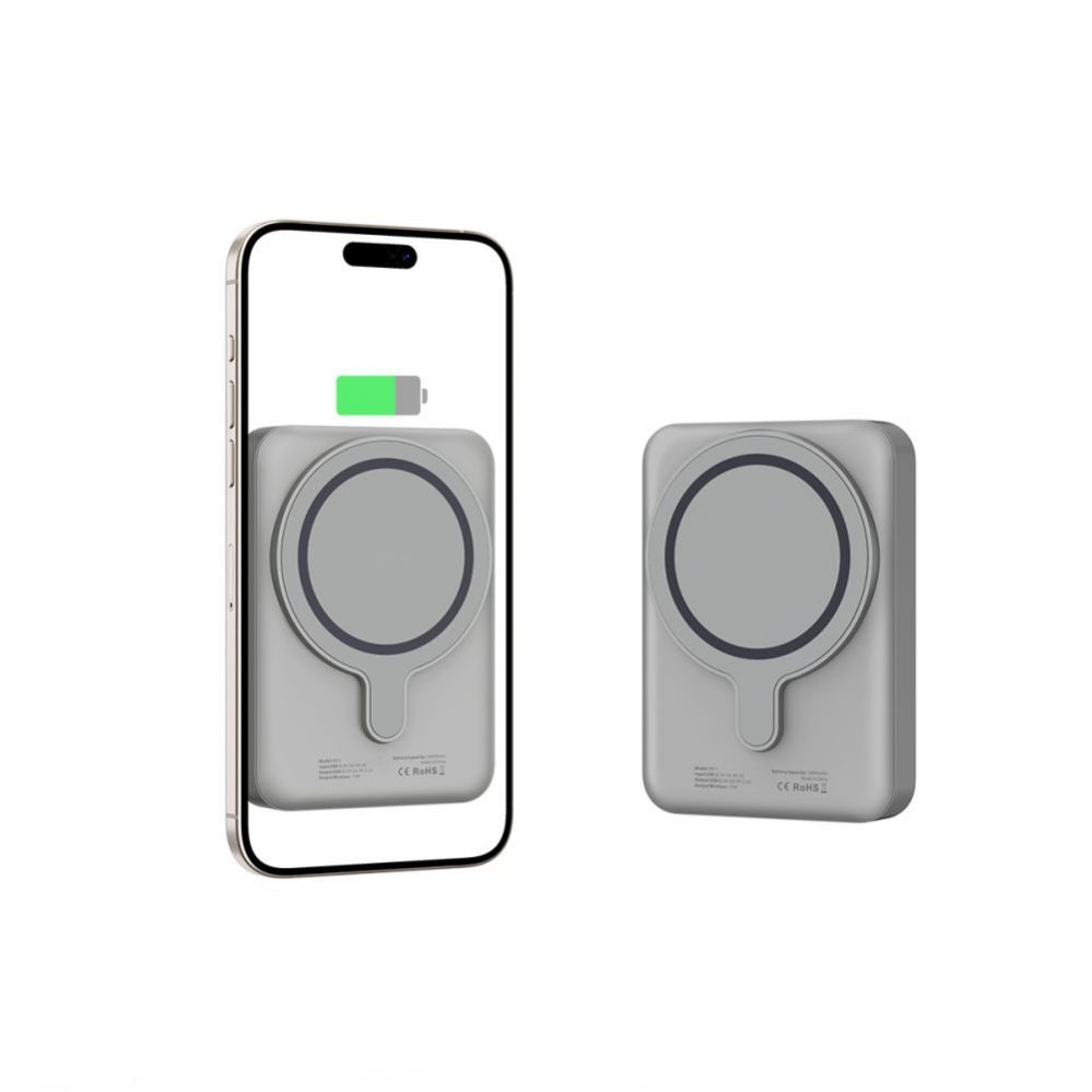 Muu telefoni lisavarustus Tech-Protect Powerbank Tech-Protect PB11 LifeMag MagSafe 10000 mAh - titanium