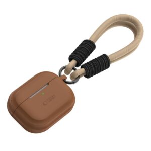 Cits mobilo telefonu aksesuārs Tech-Protect  Tech-Protect Silicone Rope Case for Apple AirPods Pro 1 / 2 - Brown 