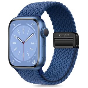 Cits mobilo telefonu aksesuārs Tech-Protect  Tech-Protect Nylonmag Strap for Apple Watch 4 / 5 / 6 / 7 / 8 / 9 / SE / Ultra 1 / 2 (42 / 44 / 45 / 49 mm) - Blue 