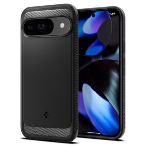 Kitas telefono priedas Spigen  Spigen Rugged Armor Case for Google Pixel 9 / 9 Pro - Black 