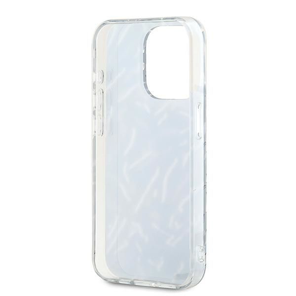 Back panel cover Karl Lagerfeld Karl Lagerfeld Zebra With Cord iPhone 15 Pro Max Case - Purple