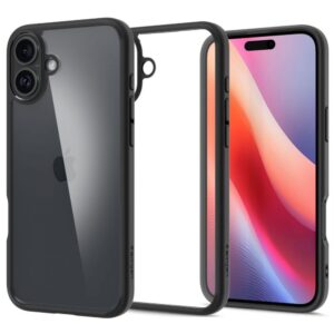 Nugarėlės dėklai Spigen  Spigen Ultra Hybrid iPhone 16 Case - Matte Black 