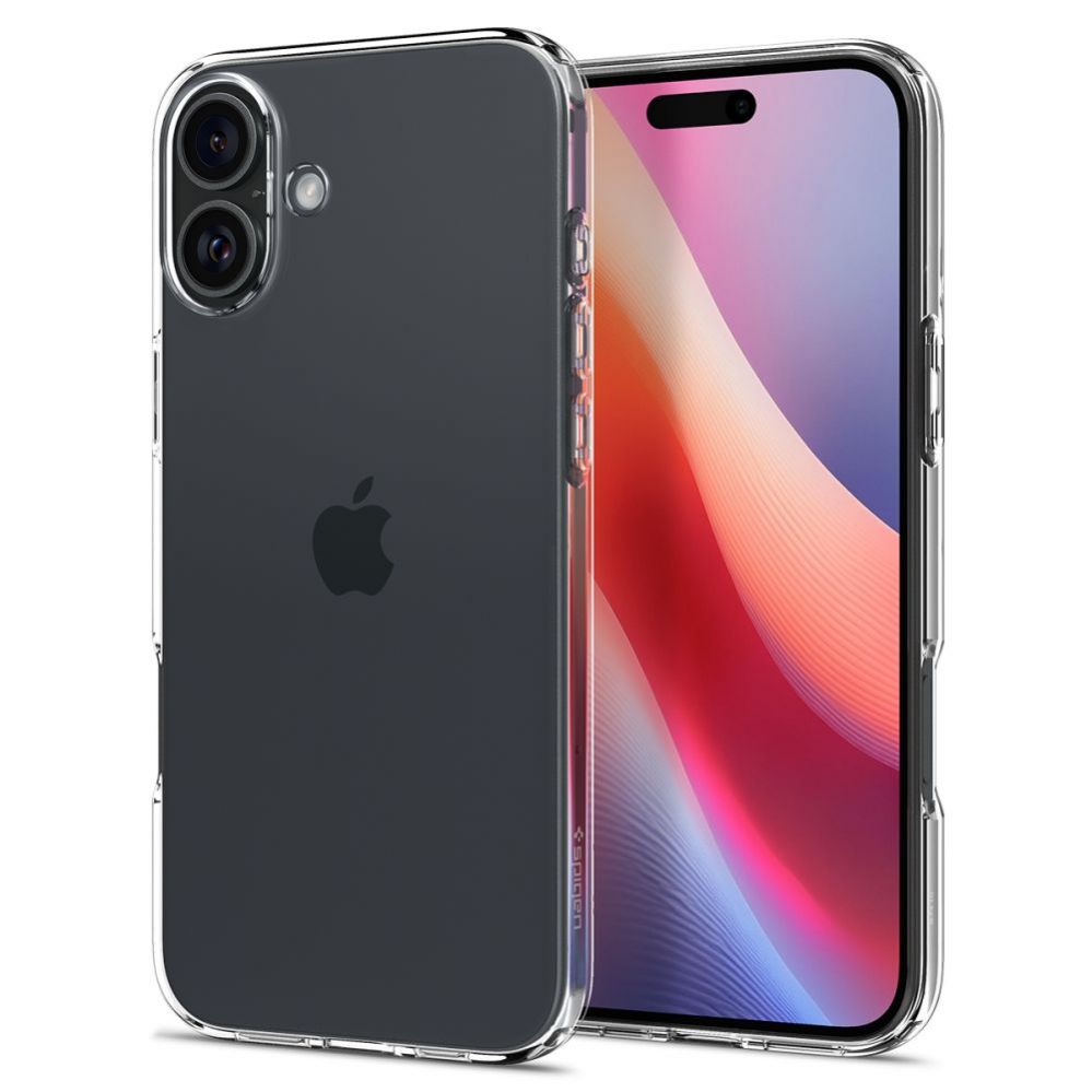 Aizmugurējais vāciņš Spigen Spigen Liquid Crystal iPhone 16 Plus Case - Clear