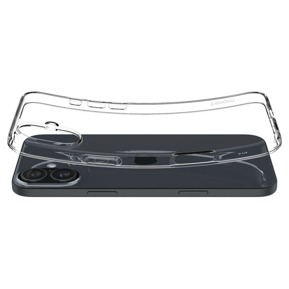 Aizmugurējais vāciņš Spigen Spigen Liquid Crystal iPhone 16 Plus Case - Clear