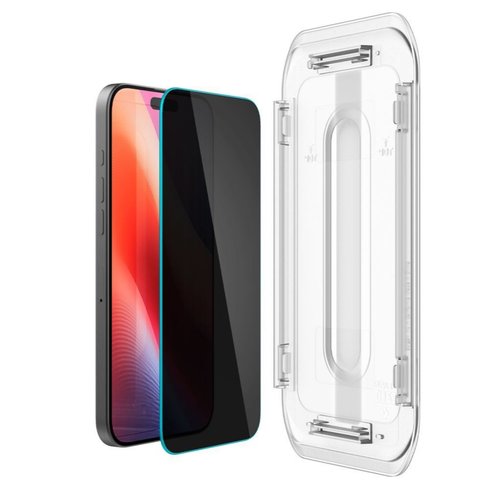 Aizsargstikls Spigen Spigen Glas.tR EZ Fit Privacy Tempered Glass for iPhone 16 Pro Max / 17 Pro Max - 2 pcs.
