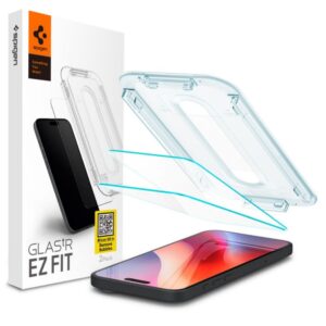 Apsauginiai stiklai Spigen  Spigen Glas.tR EZ Fit Tempered Glass for iPhone 16 Pro Max / 17 Pro Max - 2 pcs. 
