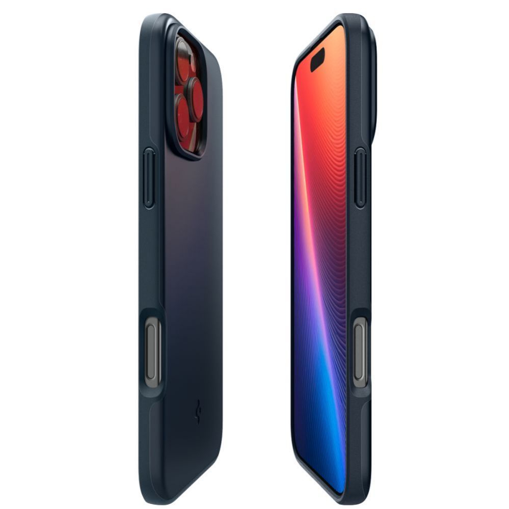 Back panel cover Spigen Spigen Thin Fit MagSafe Case for iPhone 16 Pro Max - Dark Gray